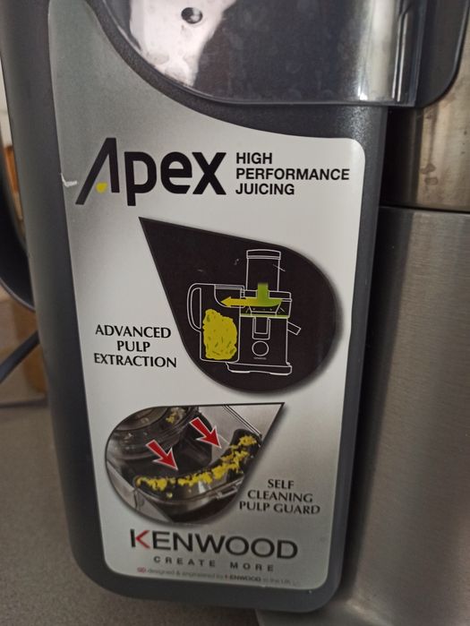 Kenwood Apex Xxl centrifugadora de fruta