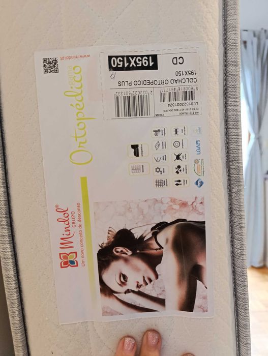 Colchão Ortopédico Plus 195 x 150 cm