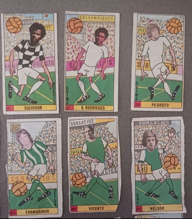 Cromos Caramelos Ball Stars 1975-76