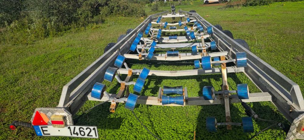 Palma 2 axle boat trailer 3.5 tonnes - 10 meters long