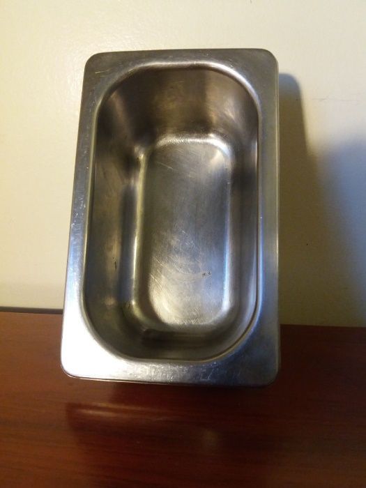 Cuvetes aço inox (tenho quantidade)-Gastronorm-tamanho 1/3