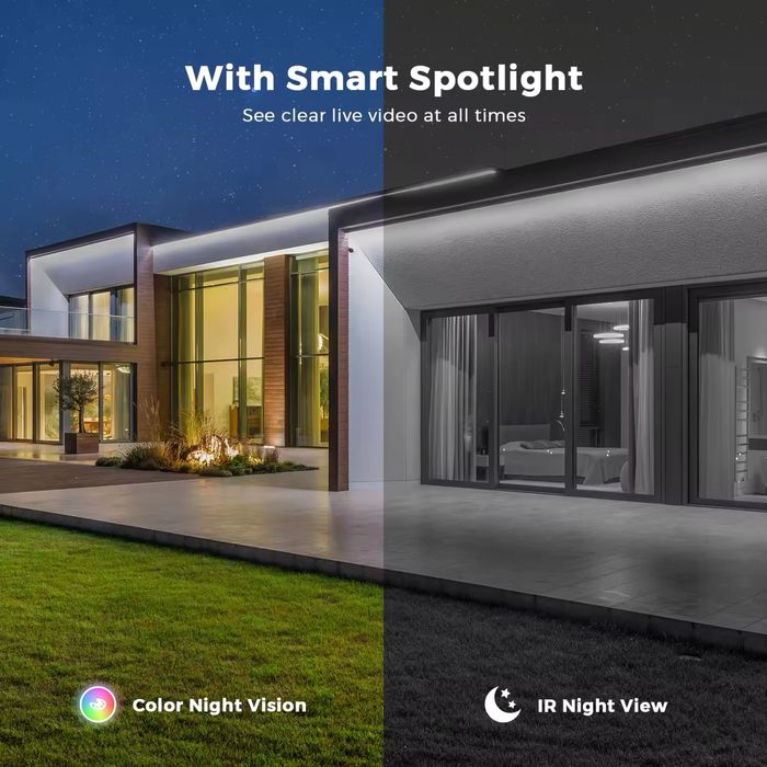 Камера вай фай 20Мп с Ночным Видением и Зумом 10X | Водонепроницаемая