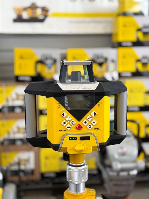 Nivel System Niwelator laserowy NL 620 R lata statyw RD 600 Nowy fv