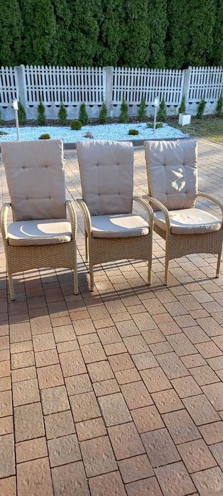 Krzesła ogrodowe wysokie