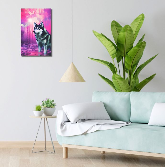 Obraz 30x50cm Wilczy Duch