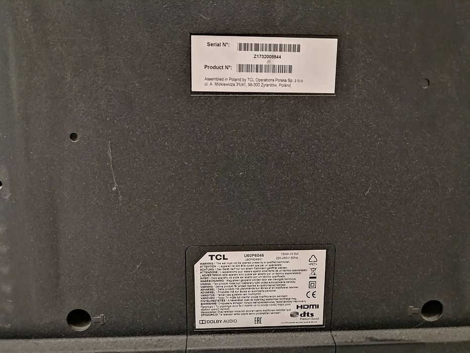 Telewizor  65 cali led