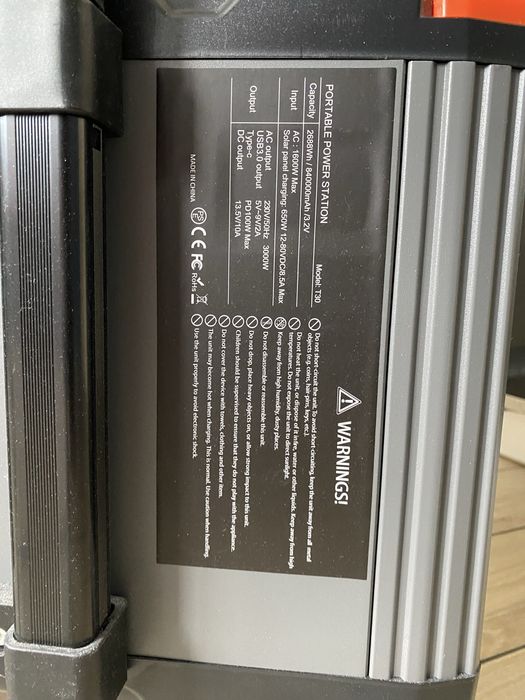 Зарядна станція Т30 3000 Вт / Power Station T30 3000W / LiFePO4