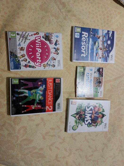 Wii + jogos + acessórios