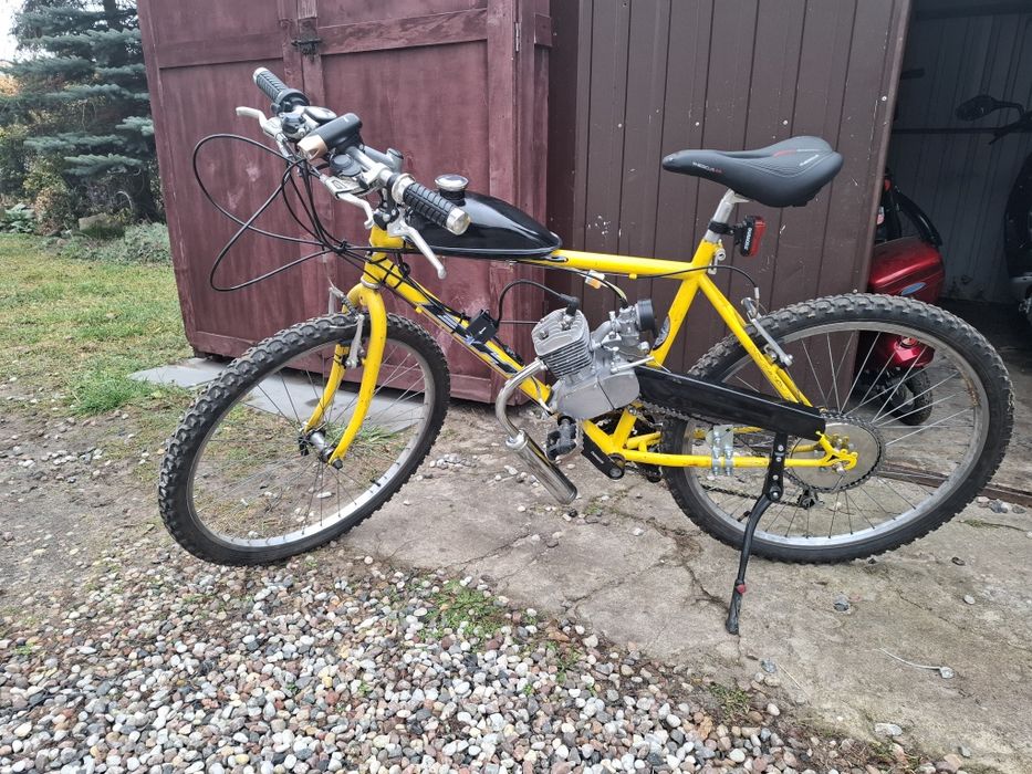 Rower z silnikiem salinowym