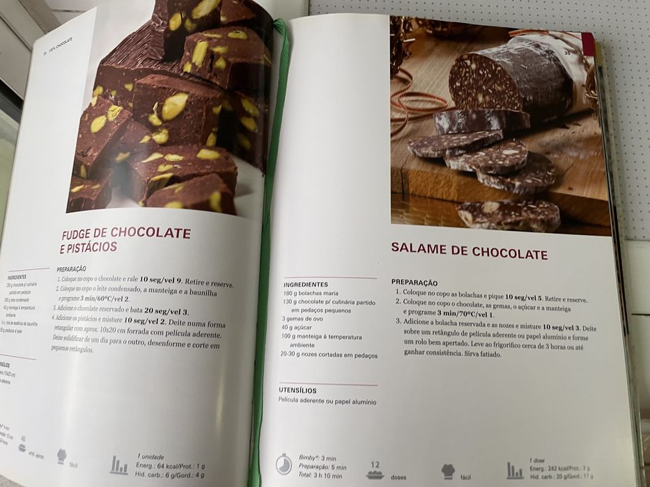 Livro Bimby chocolate - simplesmente irresistivel