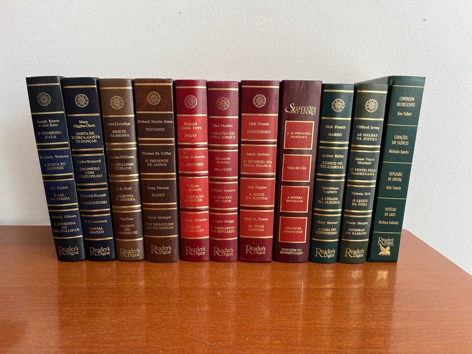 10 Livros Condensados - Reader's Digest - romances e policiais