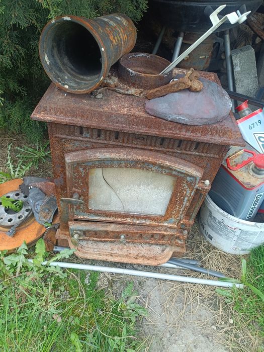 Piecyk kominkowy na budowę lub do garażu