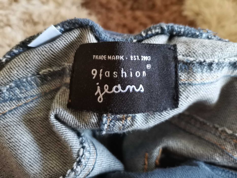 Spodnie jeansowe ciążowe