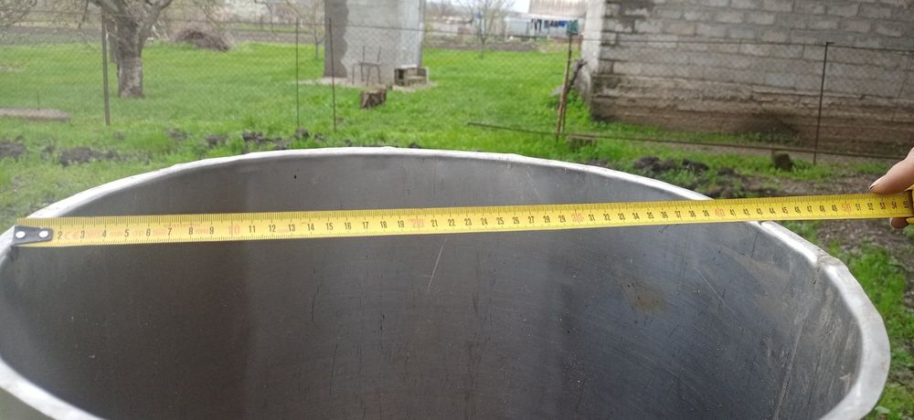 Бак нержавеющий круглый