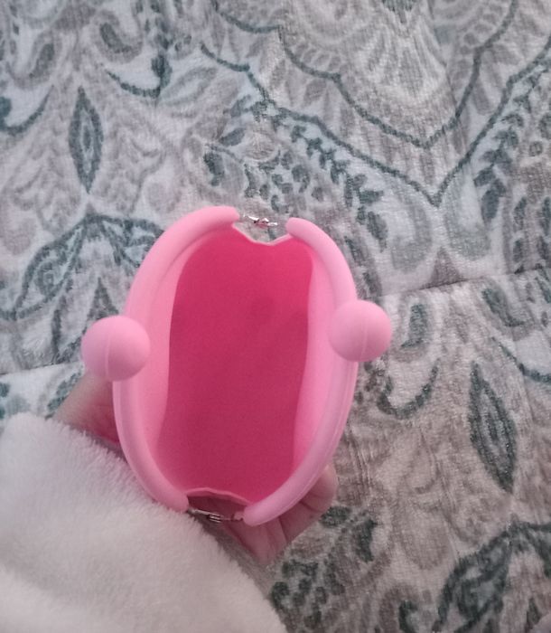 Carteira  rosa  I am lucky