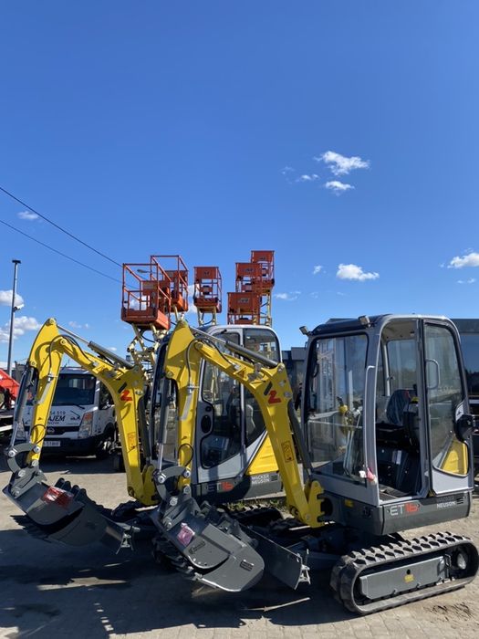 Wynajem minikoparki 199/doba NOWE 2024 Wacker Neusen NAJTANIEJ!