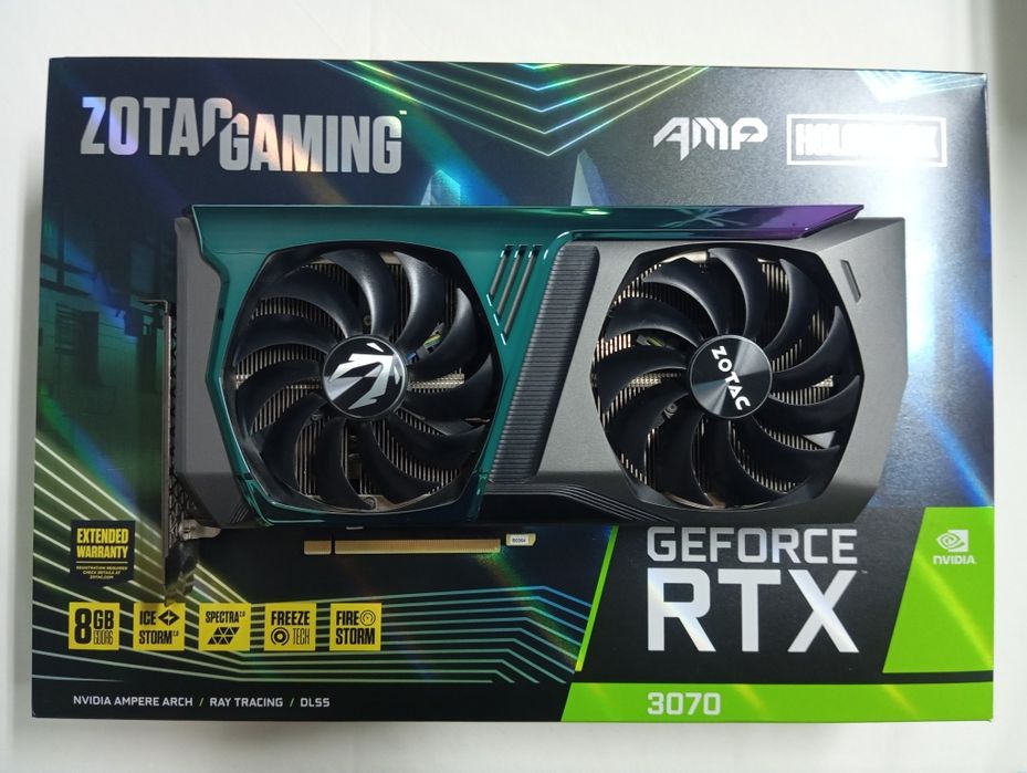 RTX 3070 Zotac Holoblack