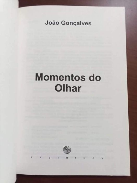 Momentos do Olhar - poesia - João Gonçalves