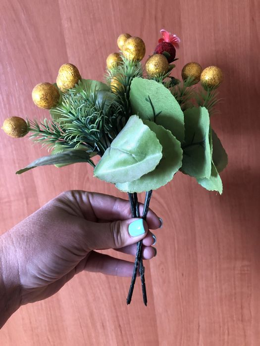 Букет Штучні квіти букет квітів цвети золоті