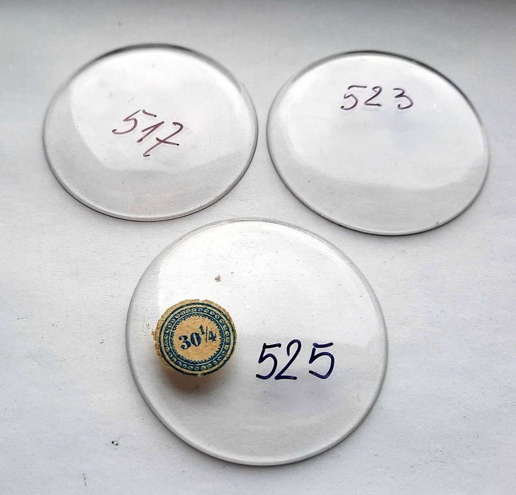 szkiełka szklane od 4