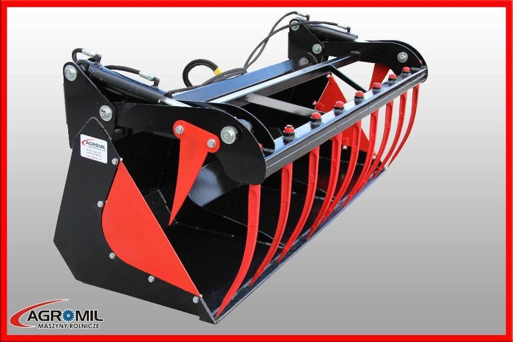 Łyżko-krokodyl szufla ładowacz czołowy Wol-Met euroramka 1,4m