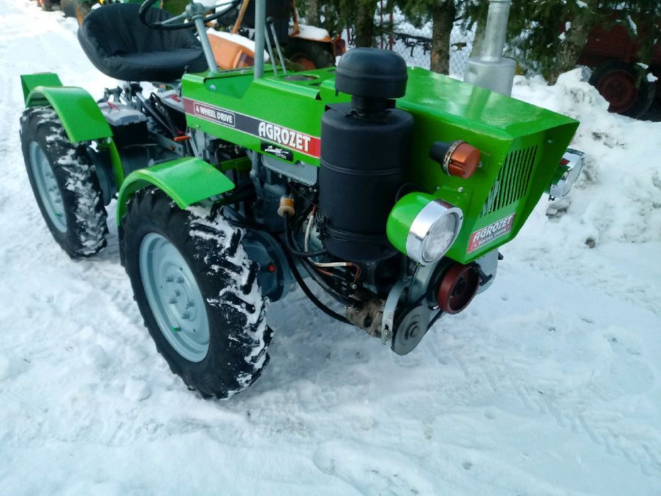 PŁUG DO śniegu ziemi oryginalny do tz4k14 traktorek KOMPLET mt.8-132