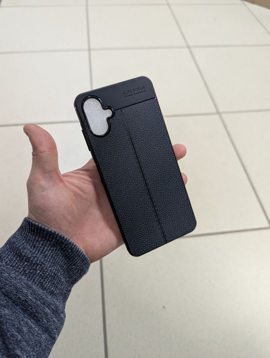 Samsung A06 Противоударный чехол AUTO FOCUS Leather все модели