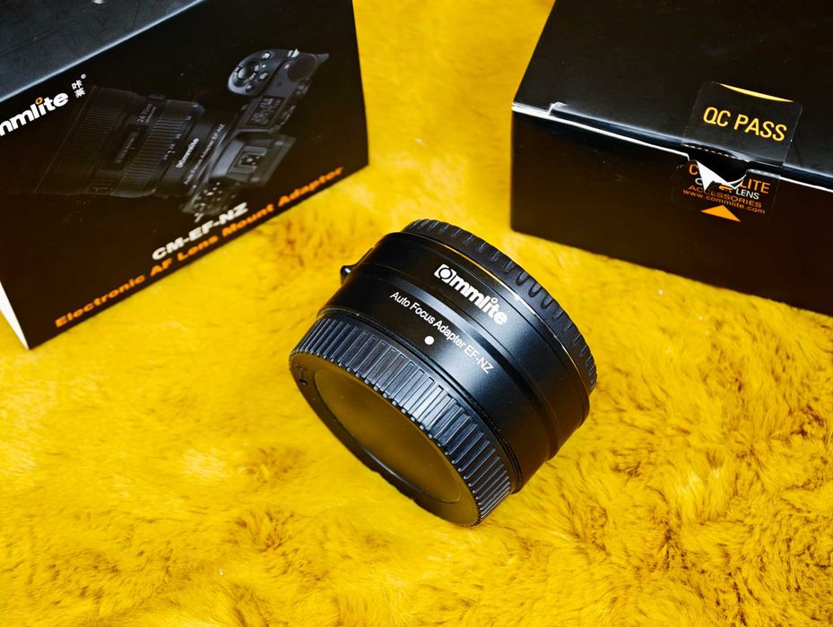 Адаптер Commlite CM-EF-NZ щоб ставити об'єктиви Canon EF -> на камери Nikon Z