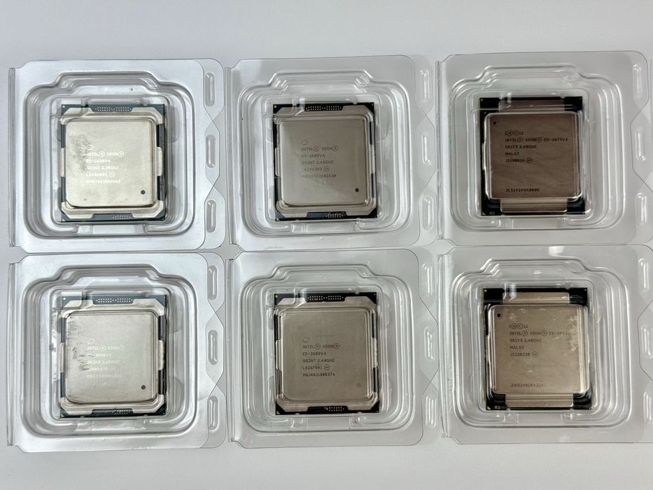 Серверні Процесори Xeon E5 2650v4 | 2680v4 | 2673v3 | 2686v4 | 2667v4 Збірка