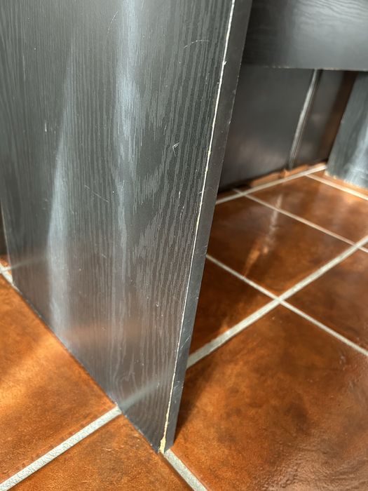 Secretária/ consola preta