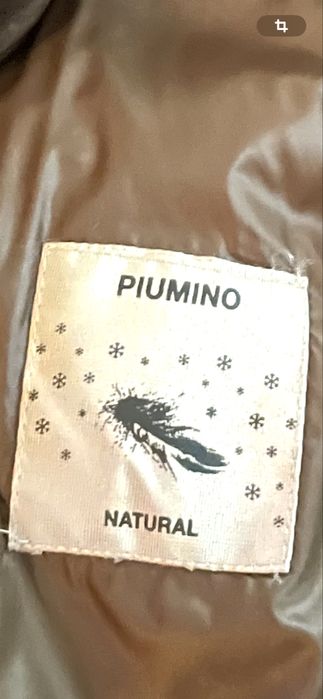 Куртка пух-перо,с капюшоном с натуральным отстегивающим мехом /Италия/