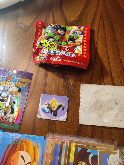 +400 cartas  Dragon Ball + binder/dossier