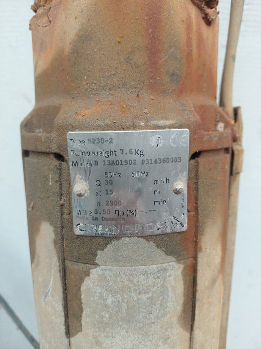 Pompa głębinowa Grundfos SP30-4, SP17-2, SP30-2