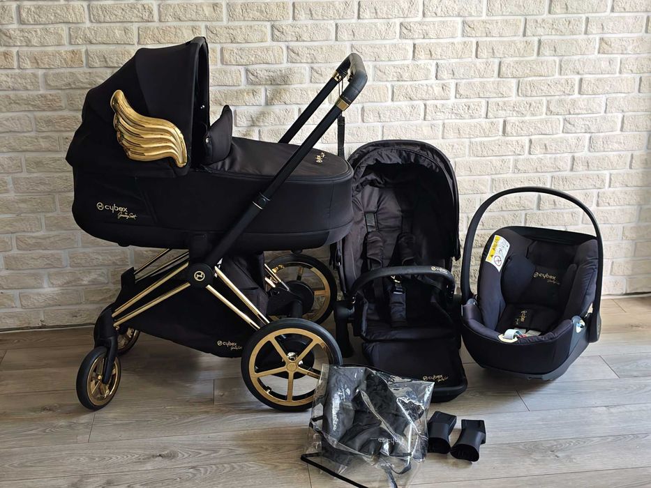 Cybex ePriam 4.0 Wings Jeremy Scott wózek gondola spacerówka foteli