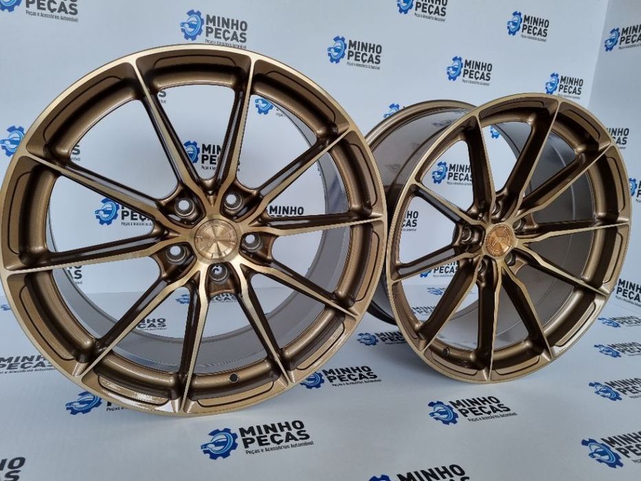 Jantes Japan Racing (JR37) em 17 (5x100) Bronze