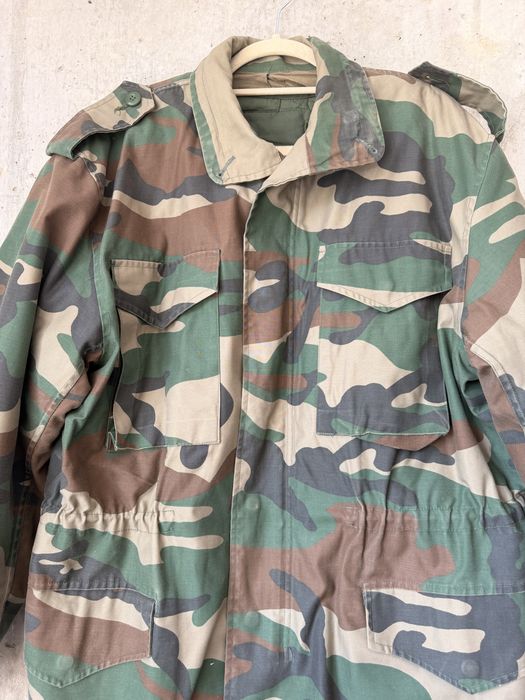 Kurtka z podszewką woodland camo M65 oryginał