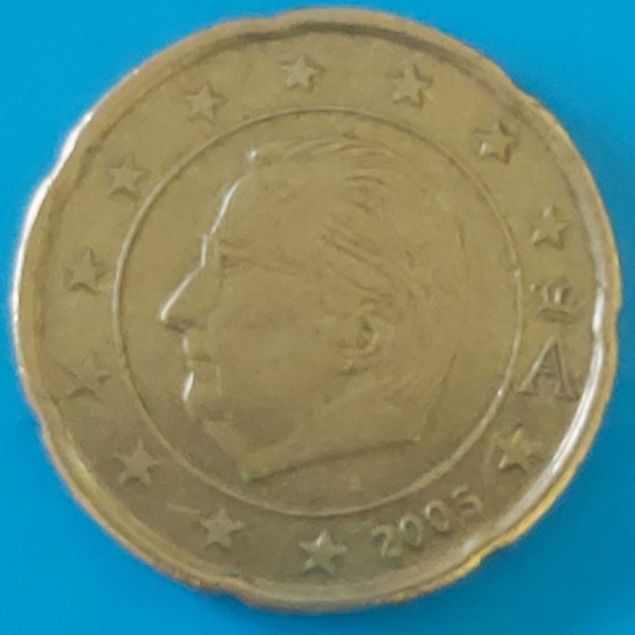 20 Cêntimos de 2005 da Bélgica