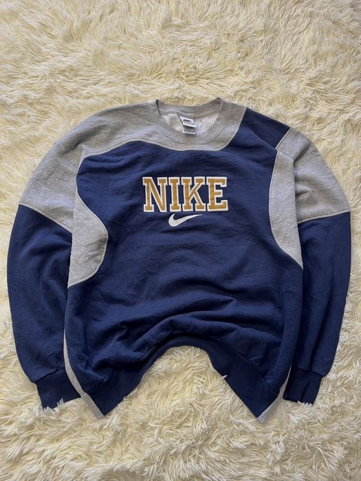 Camisola Nike Azul e Cinza