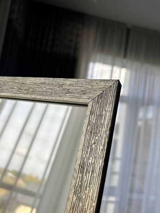 Дзеркало в рамці срібло. Зеркало в полный рост. Напольное/настенное