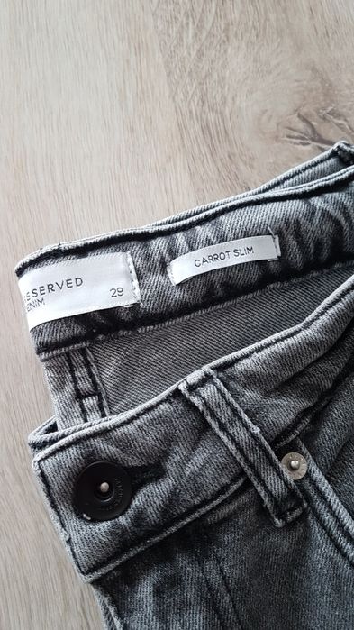 Spodnie Denim Reserved Carrot Slim 29 !