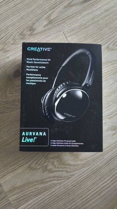 Słuchawki Creative Aurvana Live