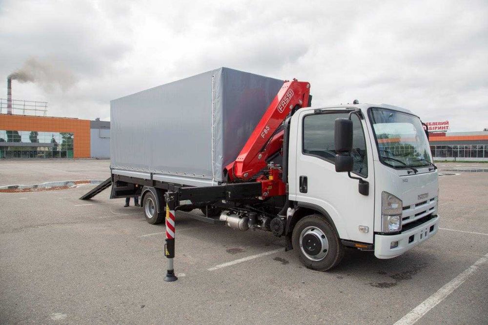 Автомобіль вантажний ISUZU NQR -90  тентована платформа продаж новий