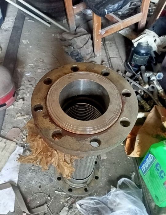 Продам компенсатор судовой, фланцевый. Ду-100мм.: L-580мм.