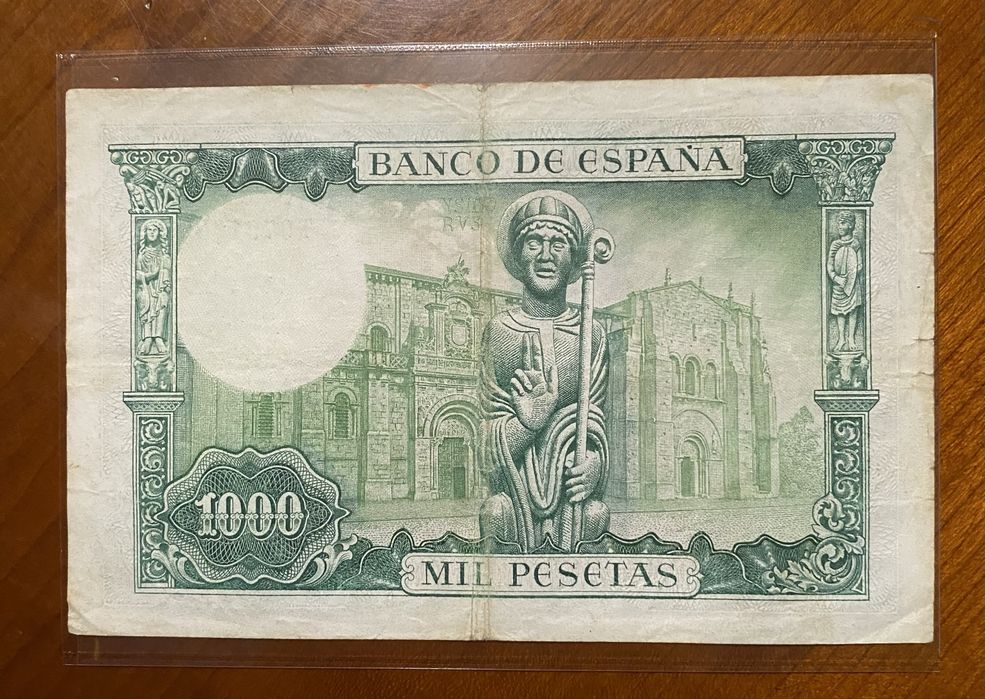 Nota 1567 - ESPANHA Mil Pesetas 1965