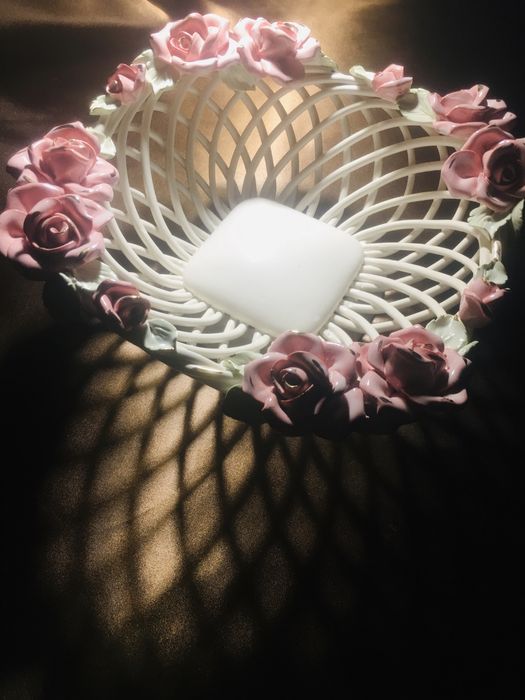 Конфетница корзина фруктовница Лепнина