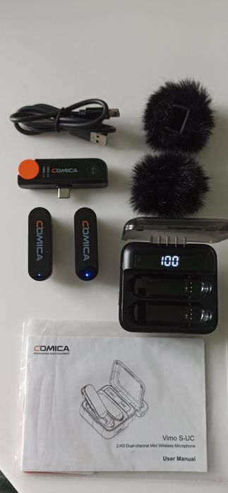 COMICA VimoS-UC.   Петличні мікрофони.