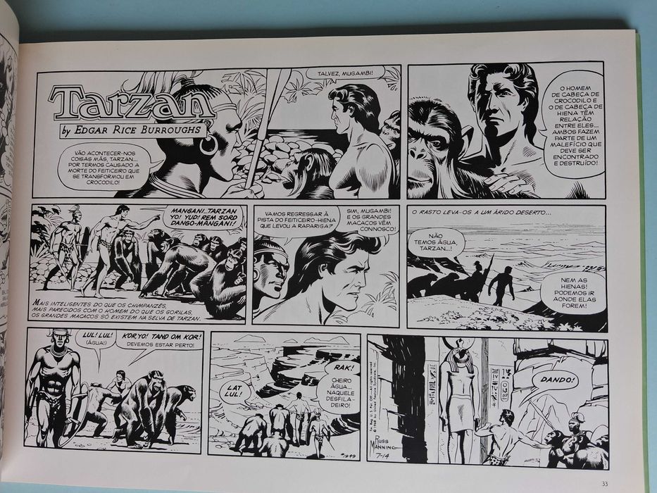 TARZAN : Pranchas Dominicais de Russ Manning - Volume 1