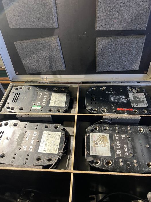 Jbled a7 jb lighting wash beam led głowa ruchoma zestaw