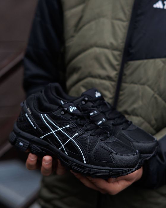 Чоловіче зимове взуття Asics Gel Kahana 8 Gore-Tex Black White