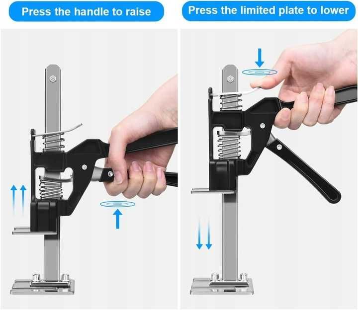 2x Podnośnik zaciskowe do regulacji wysokości 2436